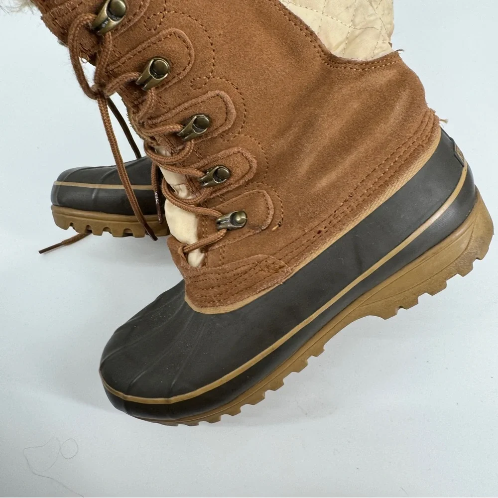 Khombu faux fur winter boots